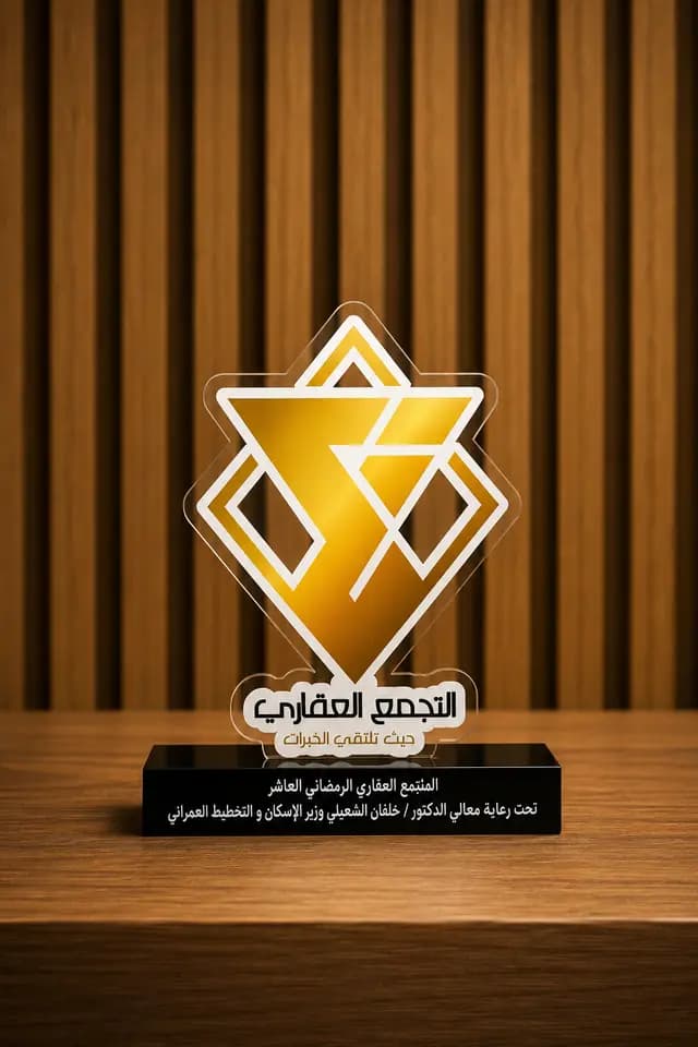 Gold star award for the tenth Ramadan real-estate gathering, Al Tajammu Al Aqari